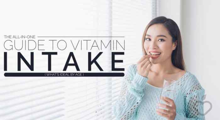 Intake vitamins