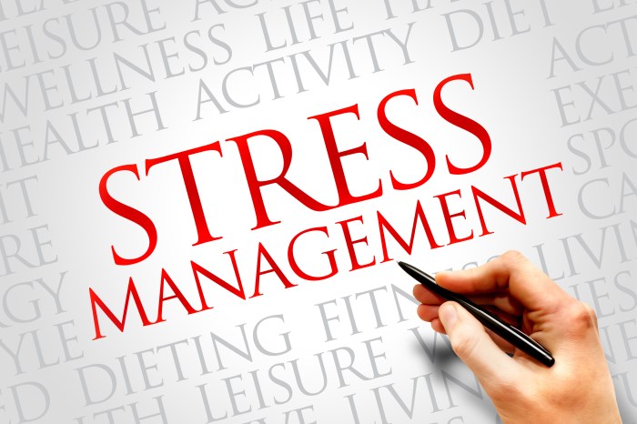Stress management tips being wellness counseling